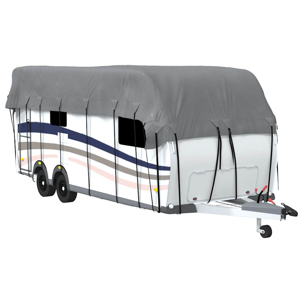 Bâche de toit pour caravane Gris 800x300 cm Tissu non tissé