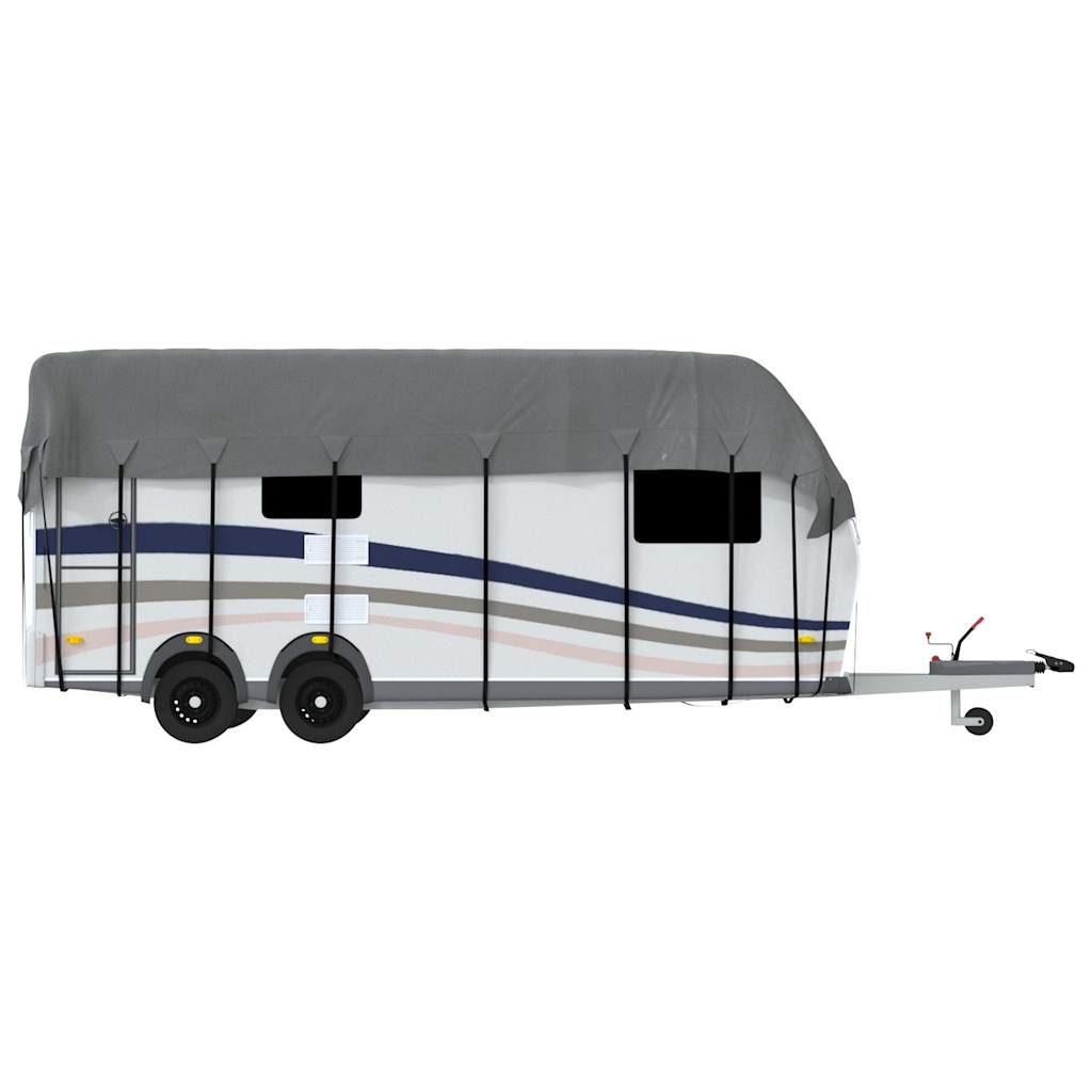Bâche de toit pour caravane Gris 800x300 cm Tissu non tissé