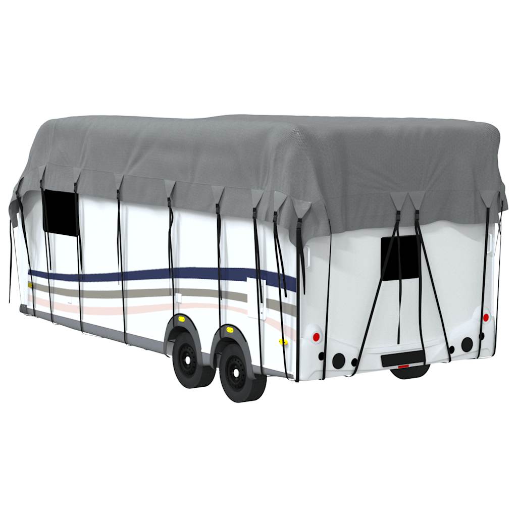 Bâche de toit pour caravane Gris 800x300 cm Tissu non tissé