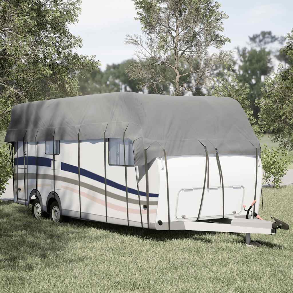 Bâche de toit pour caravane Gris 800x300 cm Tissu non tissé