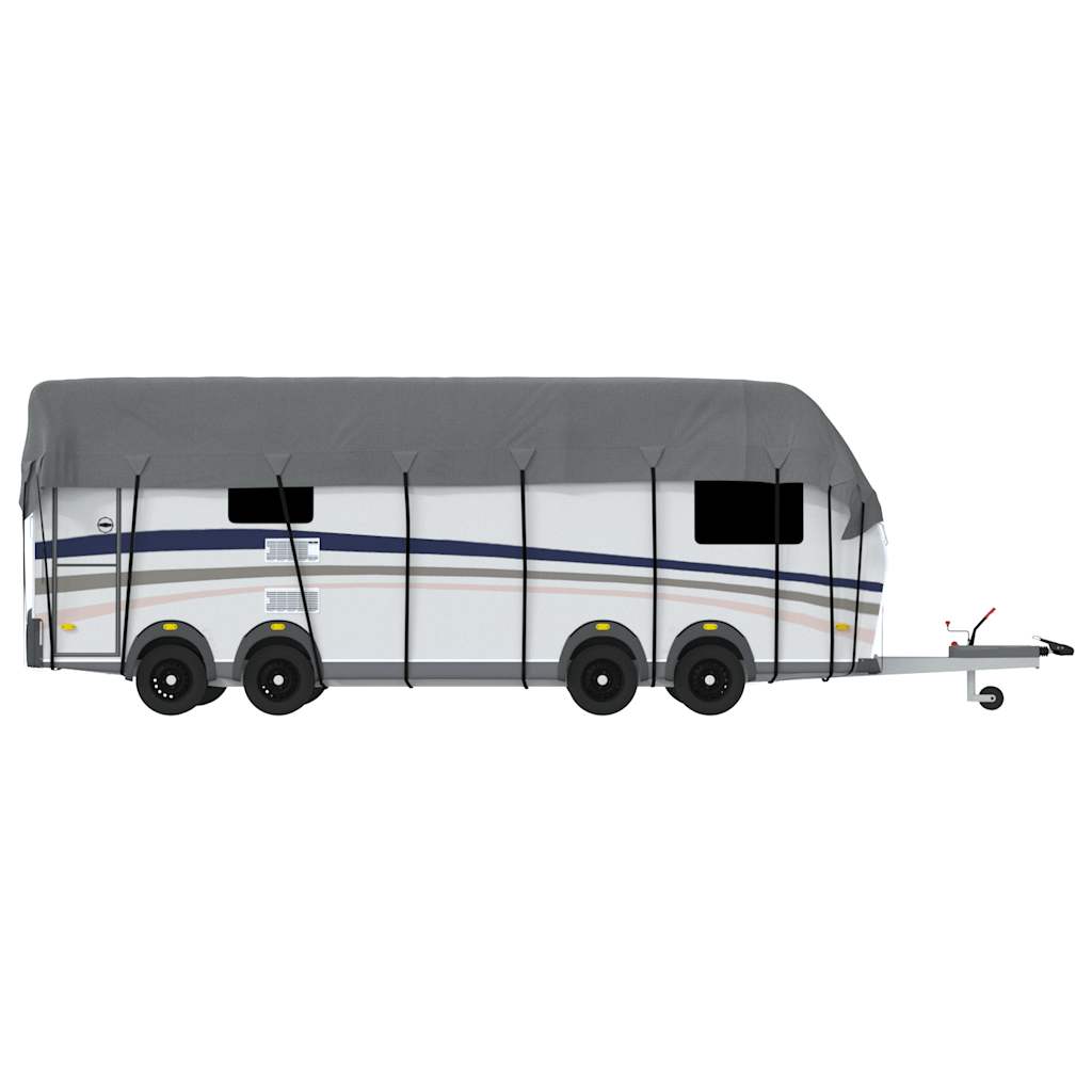 Bâche de toit pour caravane grise 900x300 cm en tissu non tissé
