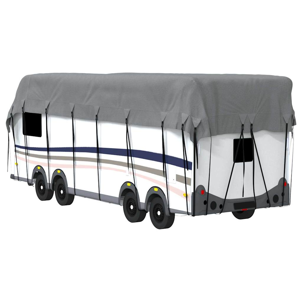 Bâche de toit pour caravane grise 900x300 cm en tissu non tissé