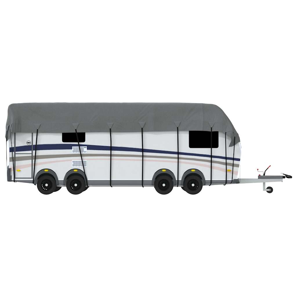 Bâche de toit pour caravane Gris 1000x300 cm non-tissé