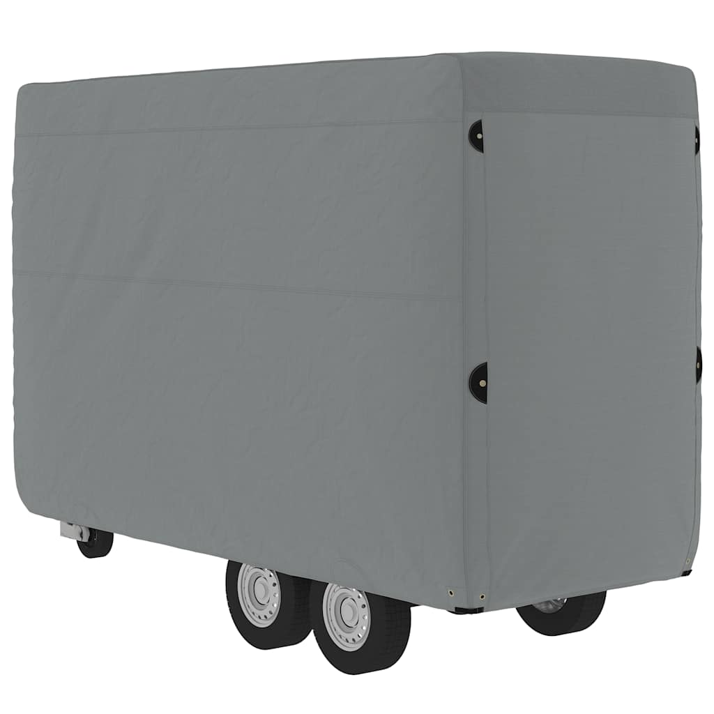 Protective Cover for Horse Trailers Grey 376x168x240 cm Non-woven Fabric