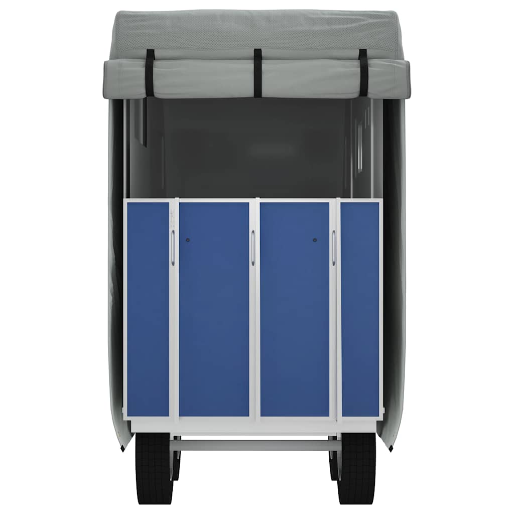 Protective Cover for Horse Trailers Grey 376x168x240 cm Non-woven Fabric