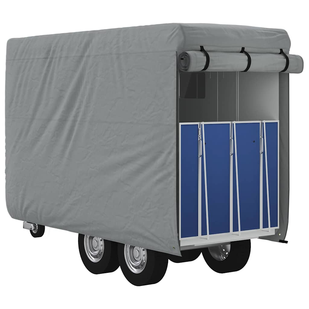 Protective Cover for Horse Trailers Grey 376x168x240 cm Non-woven Fabric