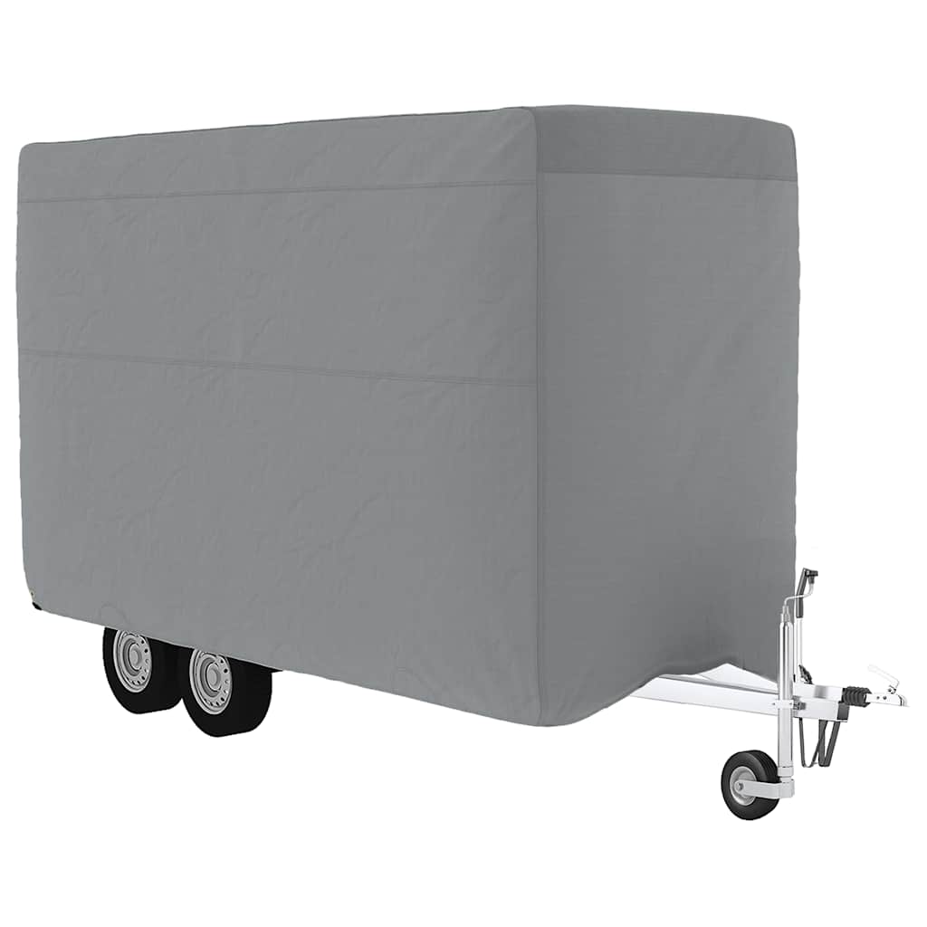 Horse Trailer Cover Grey 396x178x250 cm Non-Woven Fabric