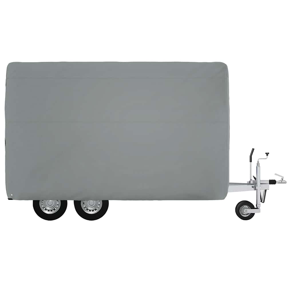 Horse Trailer Cover Grey 396x178x250 cm Non-Woven Fabric
