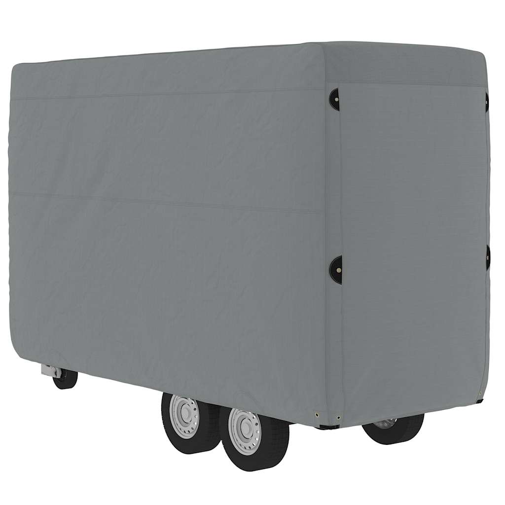 Horse Trailer Cover Grey 396x178x250 cm Non-Woven Fabric
