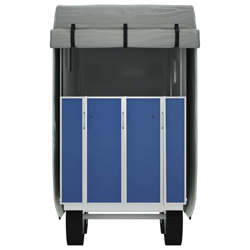 Horse Trailer Cover Grey 396x178x250 cm Non-Woven Fabric