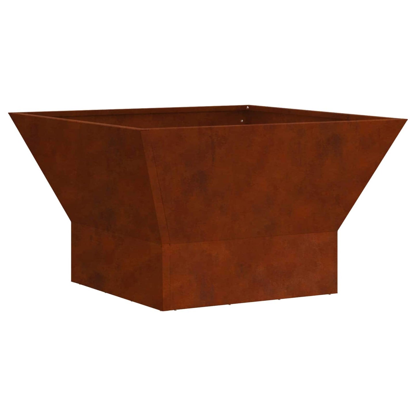 Feuerstelle Braun 60 x 60 x 35 cm Wetterfeststahl