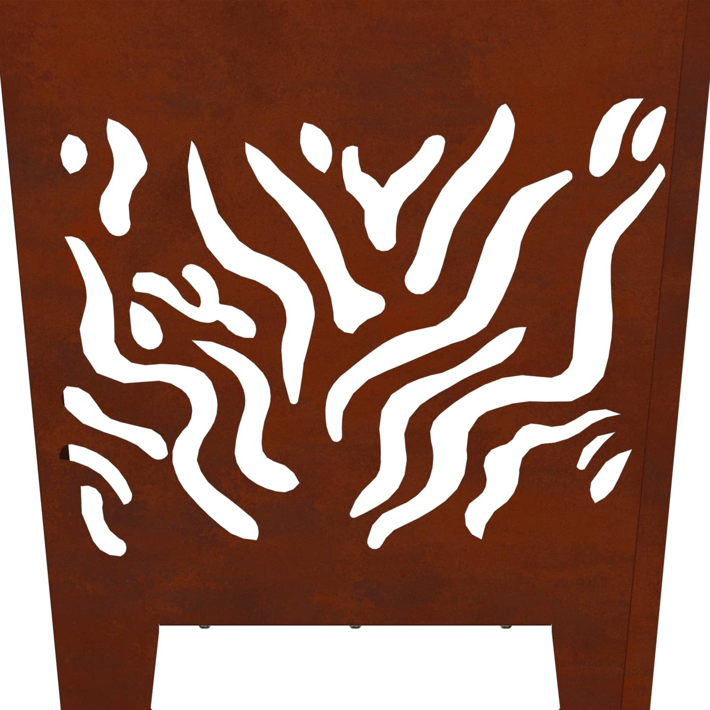 Feuerstelle Braun 40 x 40 x 40 cm Stahl