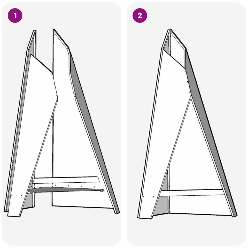 Feuerstelle Braun 58 x 40 x 100 cm Wetterfeststahl