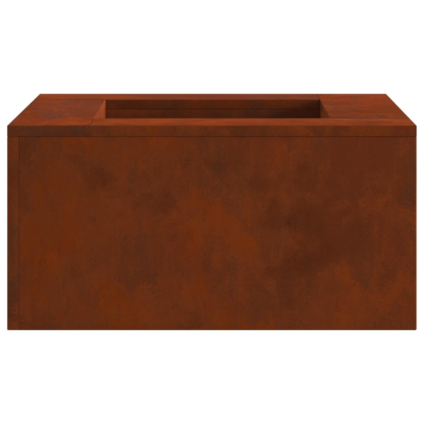 Feuerstelle Braun 60 x 60 x 30 cm Wetterfeststahl