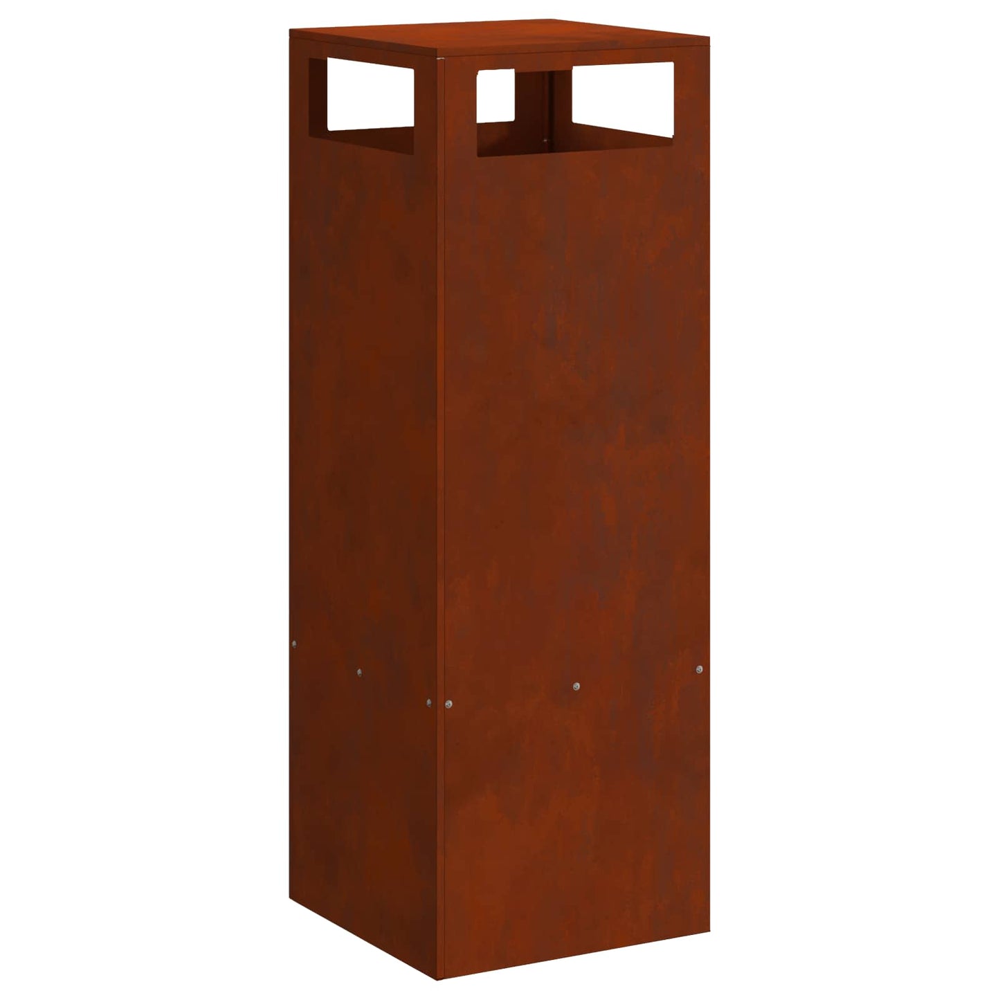 Feuerstelle Braun 35 x 35 x 100 cm Stahl