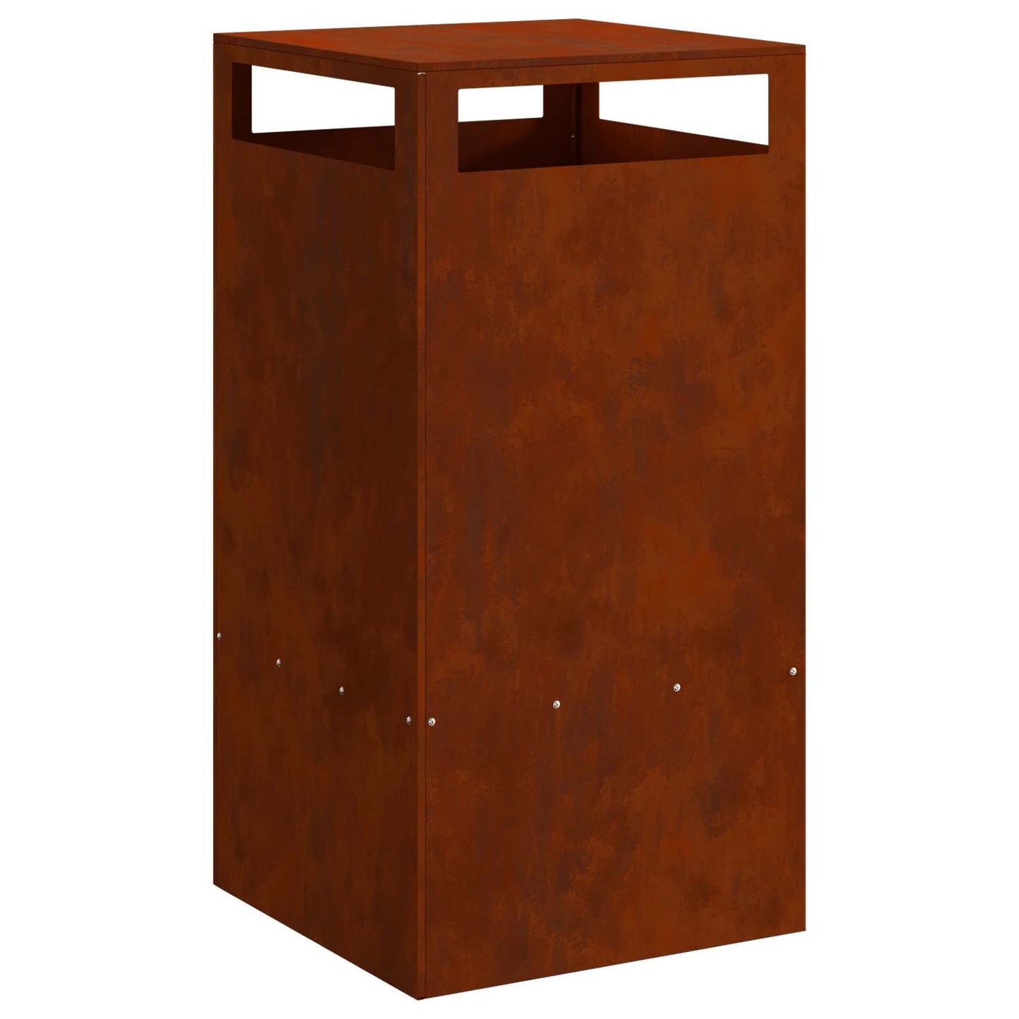 Feuerstelle Braun 50 x 50 x 100 cm Stahl
