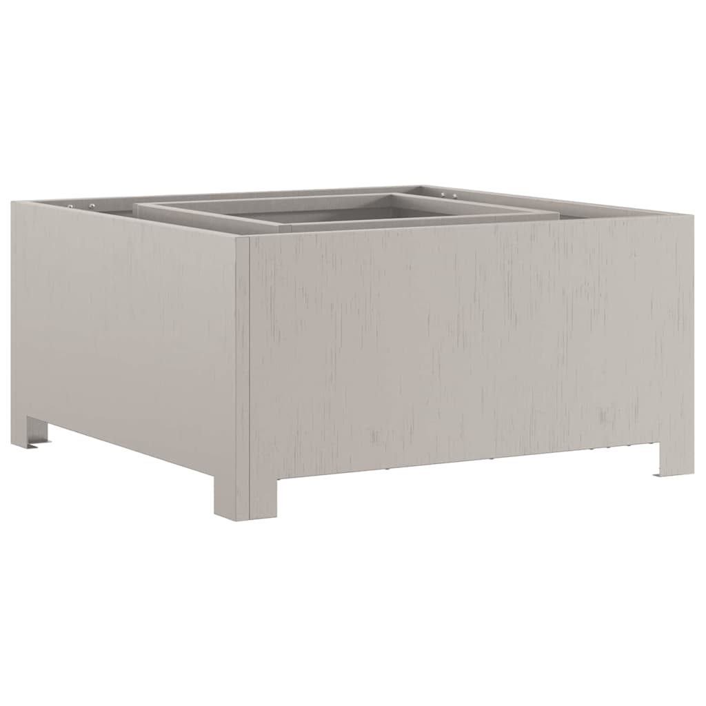 Feuerstelle Braun 60 x 60 x 30 cm Wetterfeststahl