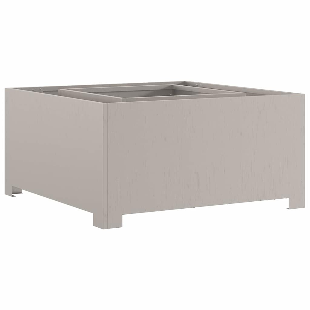 Feuerstelle Braun 80 x 80 x 40 cm Wetterfeststahl