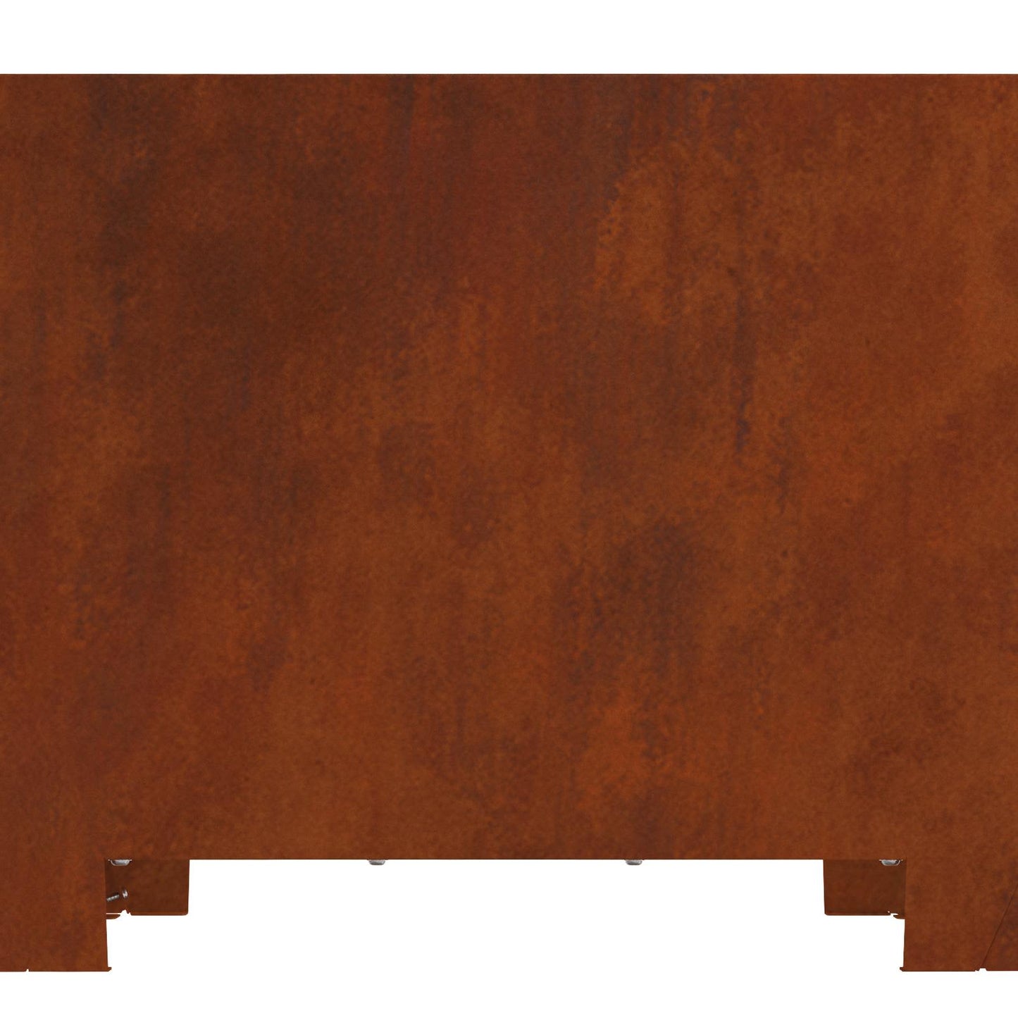 Feuerstelle Braun 60 x 60 x 30 cm Wetterstahl
