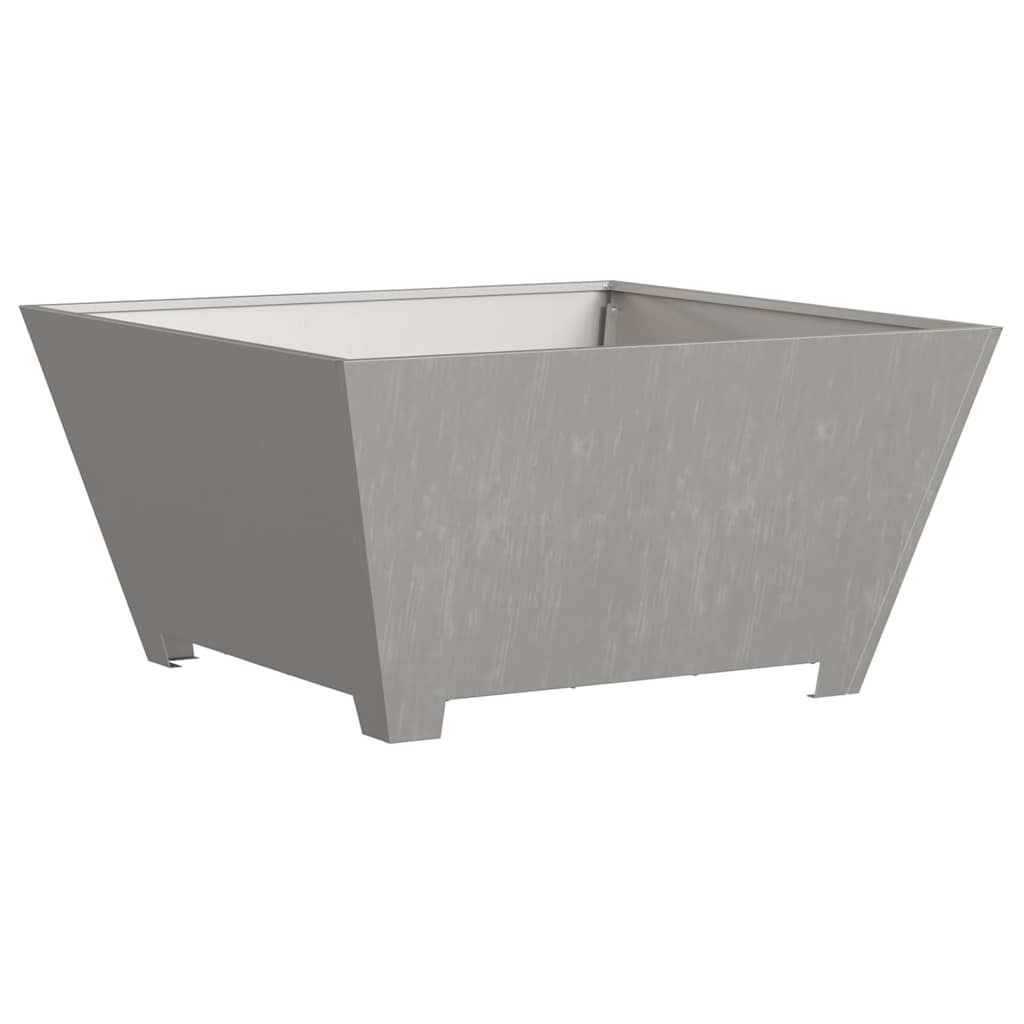 Feuerstelle Braun 80 x 80 x 40 cm Wetterfeststahl
