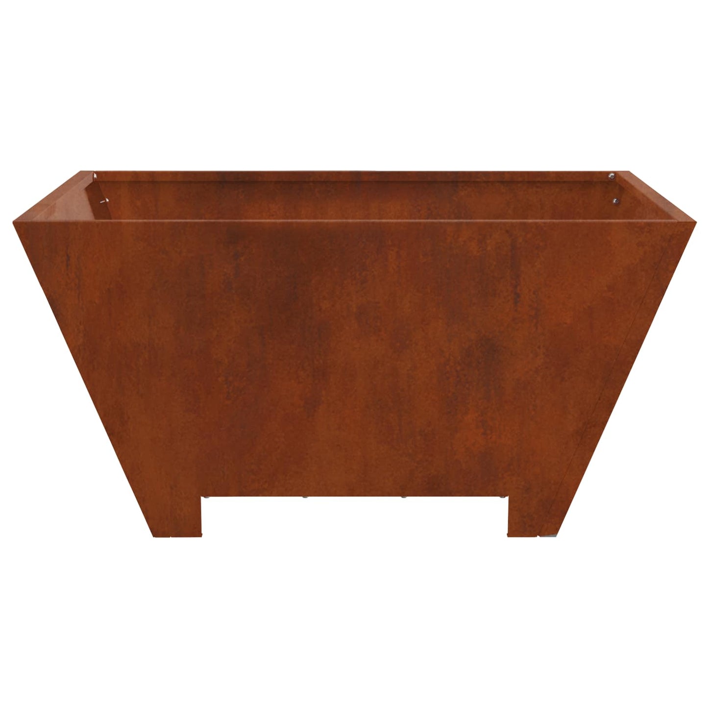 Feuerstelle Braun 80 x 80 x 40 cm Wetterfeststahl