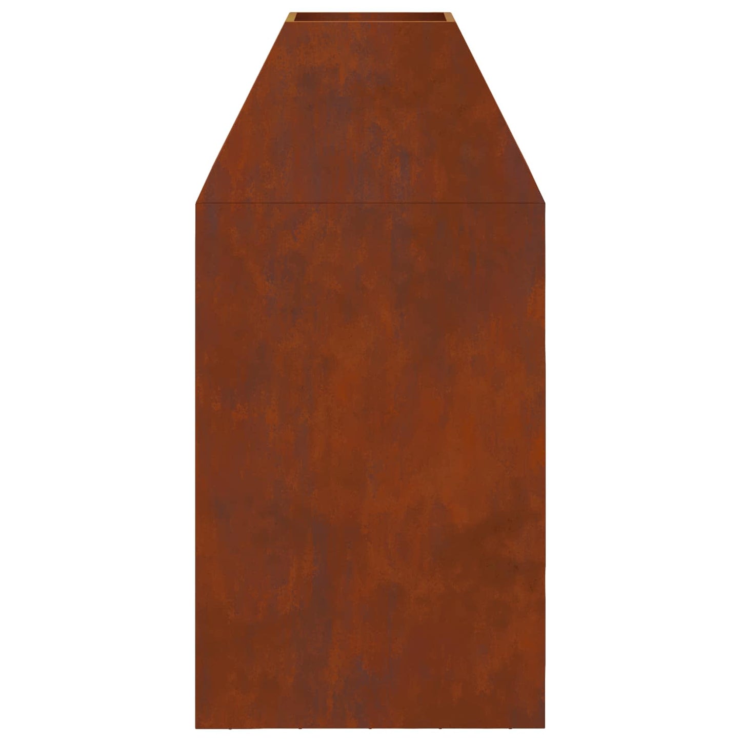 Feuerstelle Braun 50 x 50 x 100 cm Wetterfeststahl