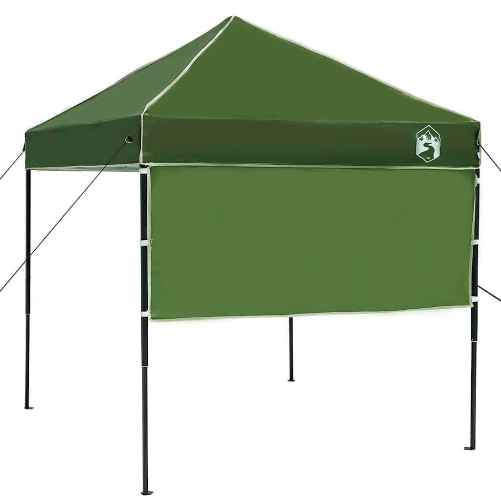 Pavillon-Zelt Grün 194 x 194 x 251 cm Stoff