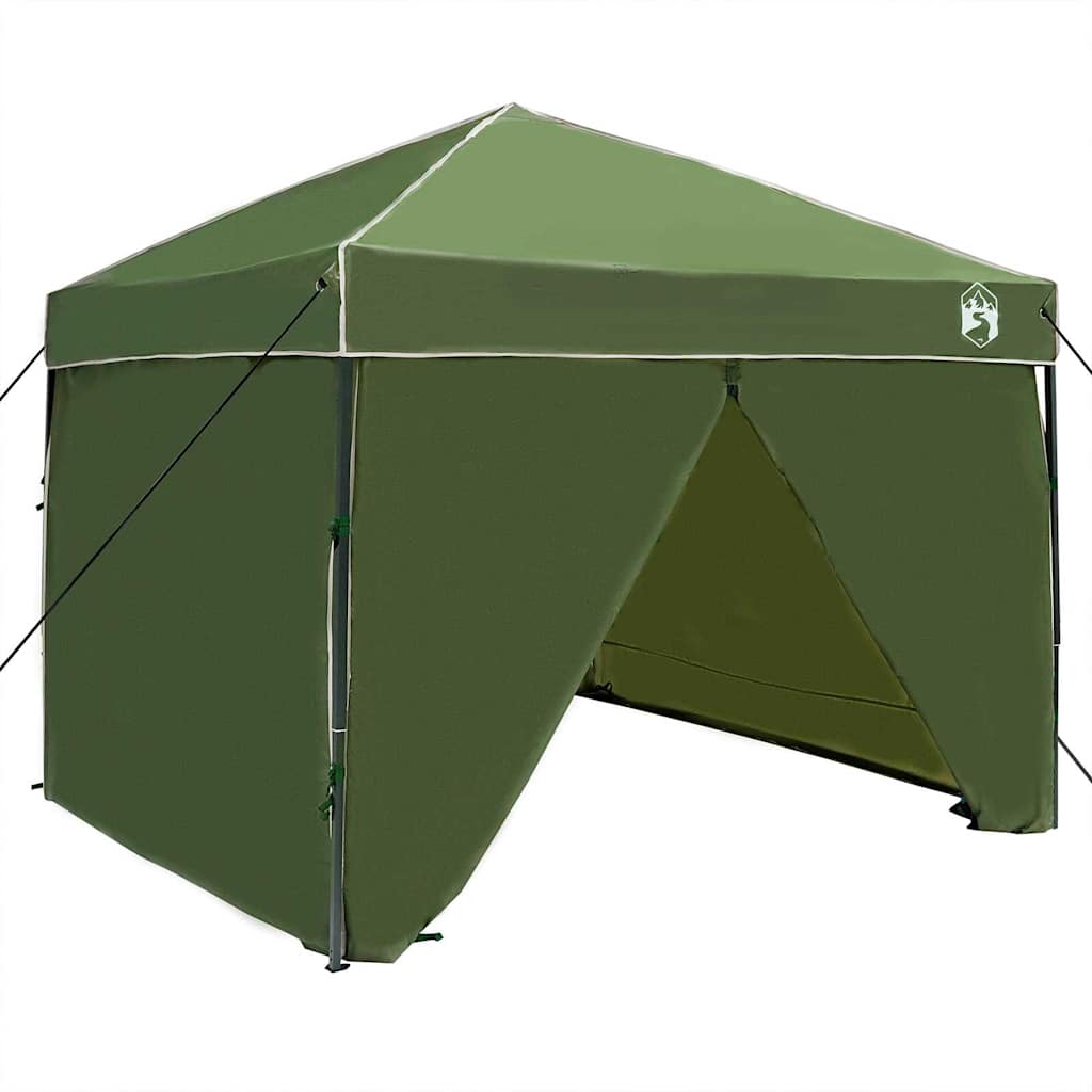 Pavillon-Zelt Grün 243 x 243 x 251 cm Stoff