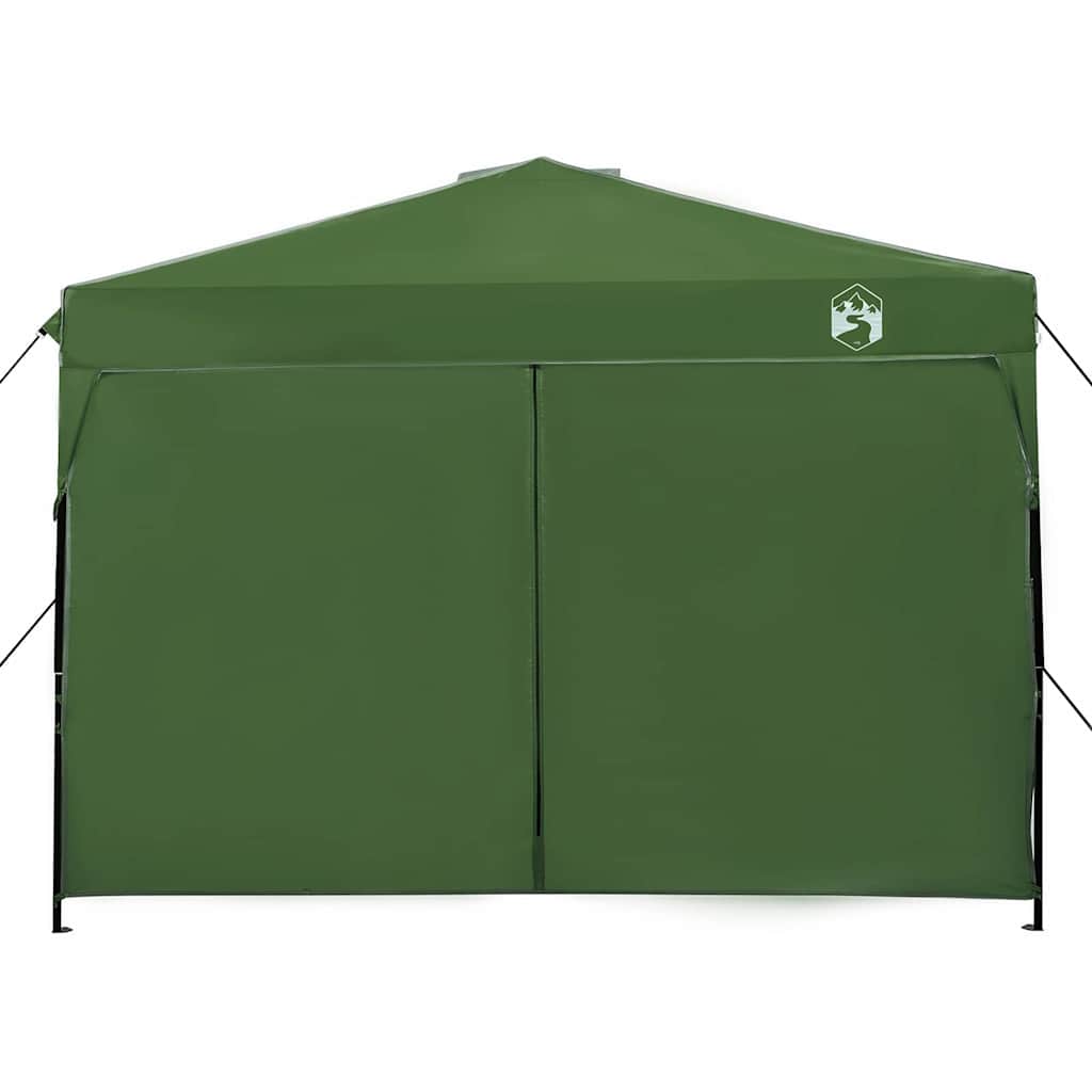 Pavillon-Zelt Grün 290 x 290 x 251 cm Stoff