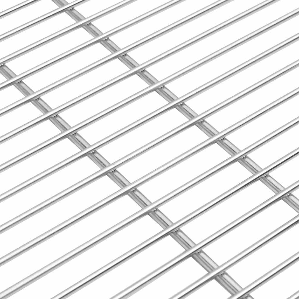 Grillrost Silber 57 x 57 cm Edelstahl