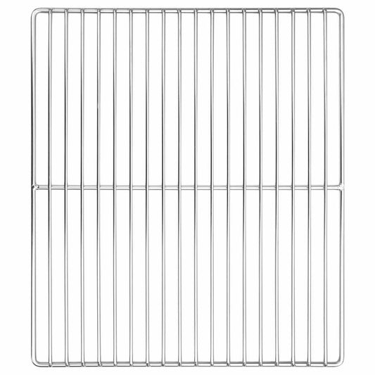 Grillrost Silber 40 x 35 cm Edelstahl