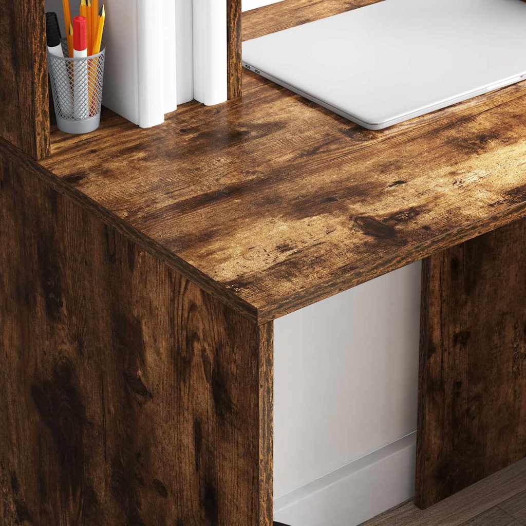 Schreibtisch Geräucherte Eiche 91 x 50 x 149 cm Holzwerkstoff