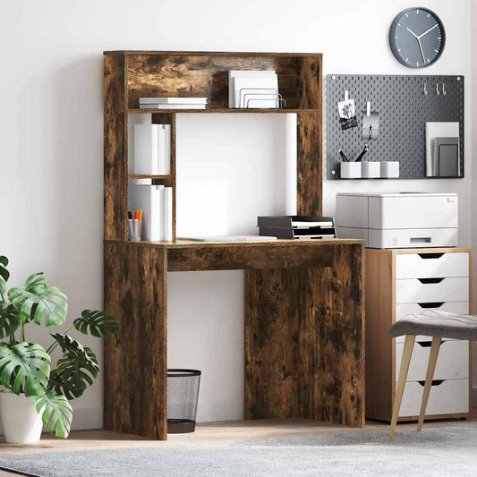 Schreibtisch Geräucherte Eiche 91 x 50 x 149 cm Holzwerkstoff