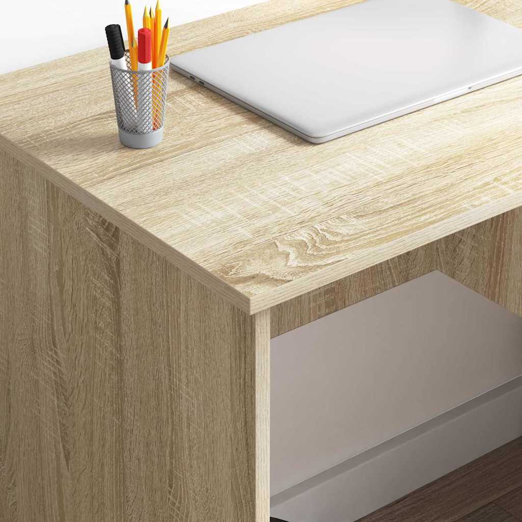 Bureau chêne Sonoma 90 x 49 x 75 cm panneaux de particules