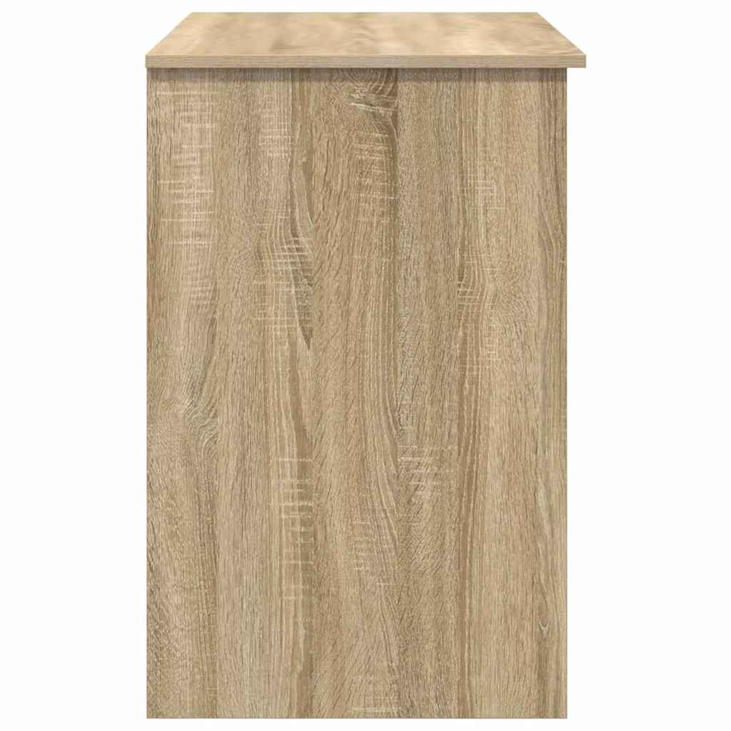Bureau chêne Sonoma 90 x 49 x 75 cm panneaux de particules