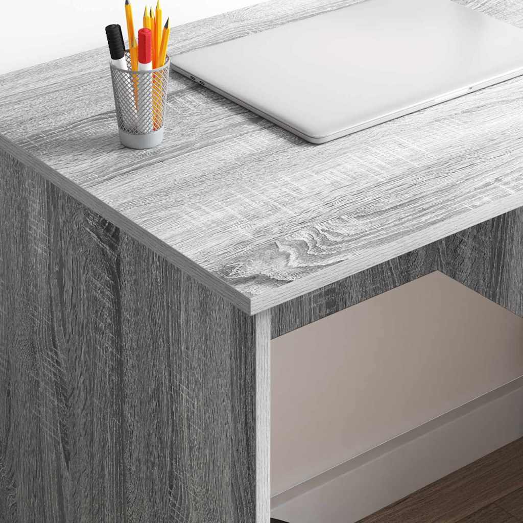 Schreibtisch Graues Sonoma 90 x 49 x 75 cm Holzwerkstoff