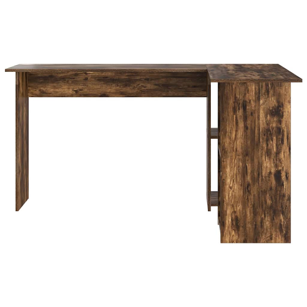 Schreibtisch Geräucherte Eiche 142 x 102 x 73 cm Holzwerkstoff
