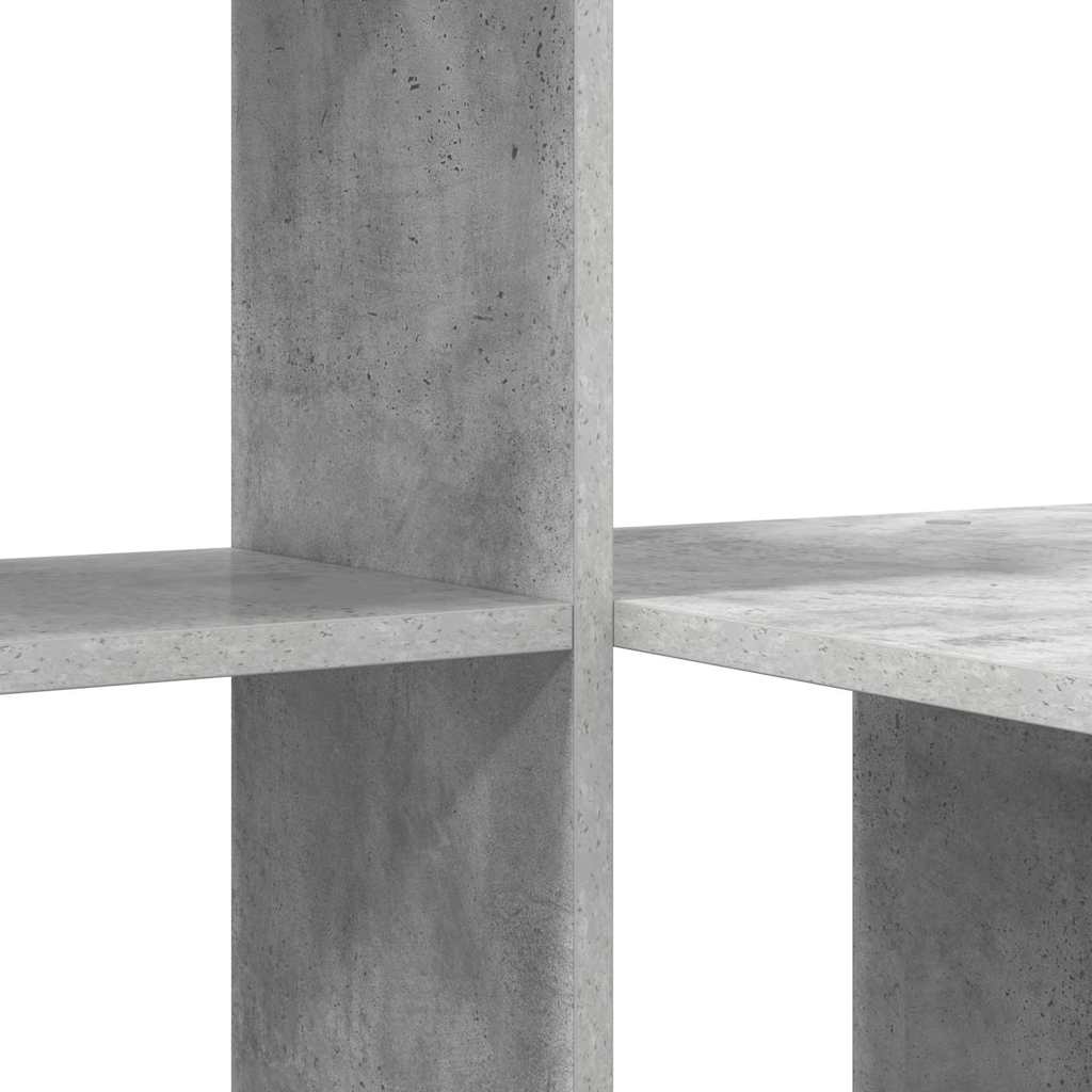 Desk Concrete Grey 131.5 x 50 x 106.5 cm Wood-based Material