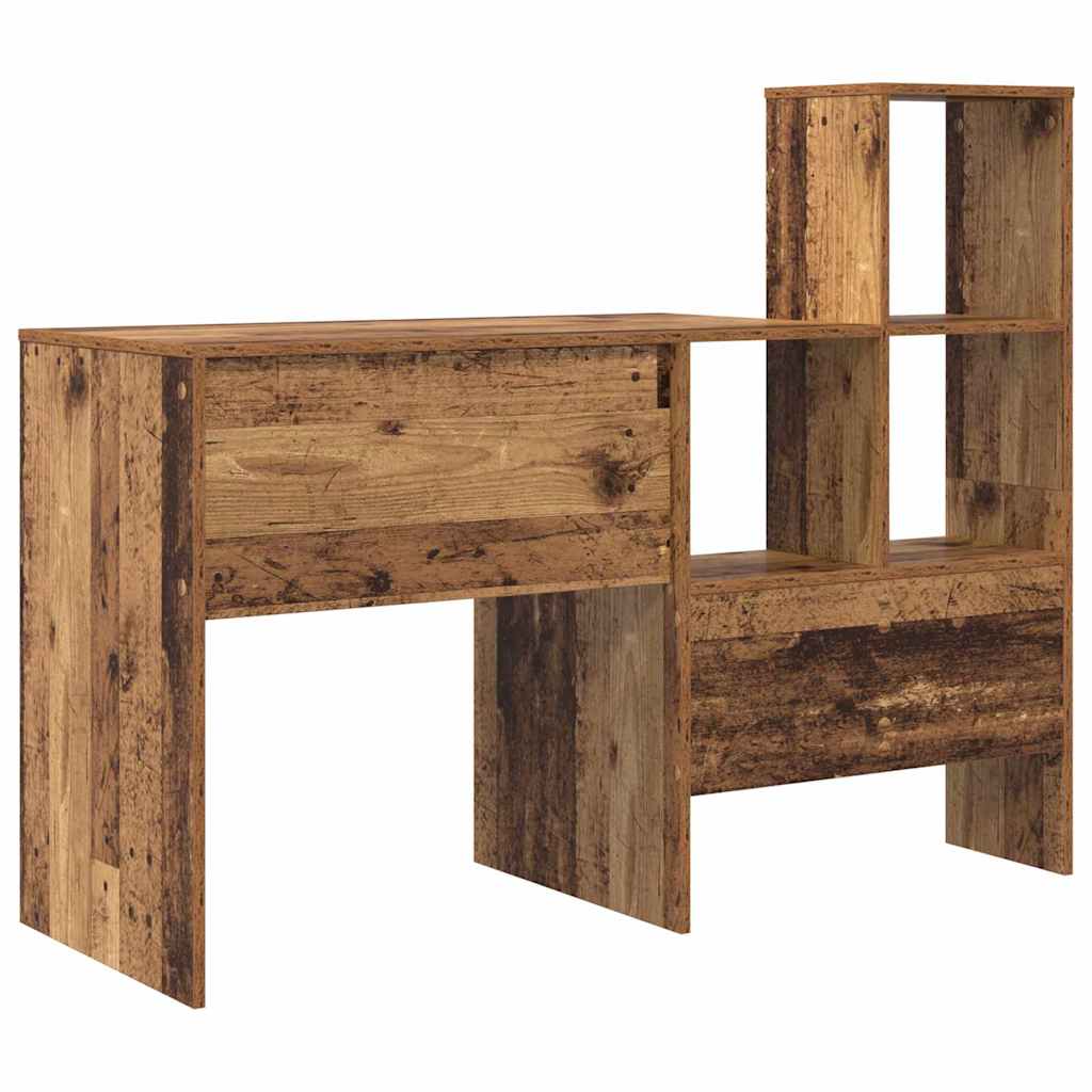 Bureau en bois recyclé 131,5 x 50 x 106,5 cm Panneau de particules