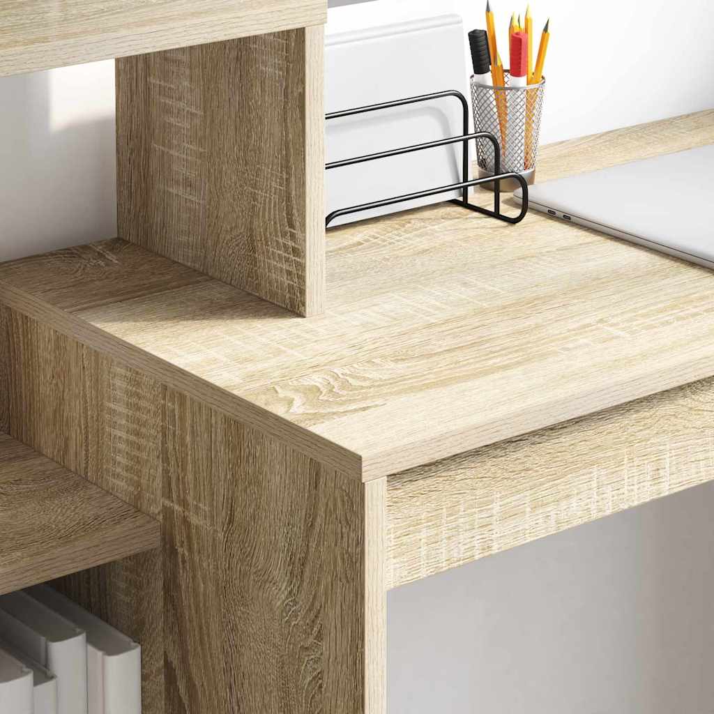 Schreibtisch Sonoma-Eiche 100 x 40 x 90 cm Holzwerkstoff