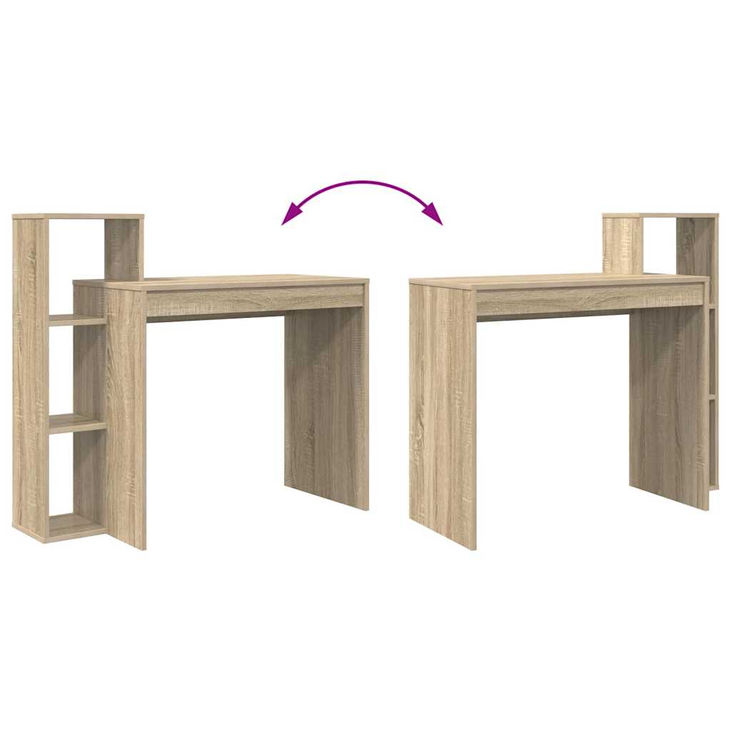 Schreibtisch Sonoma-Eiche 100 x 40 x 90 cm Holzwerkstoff