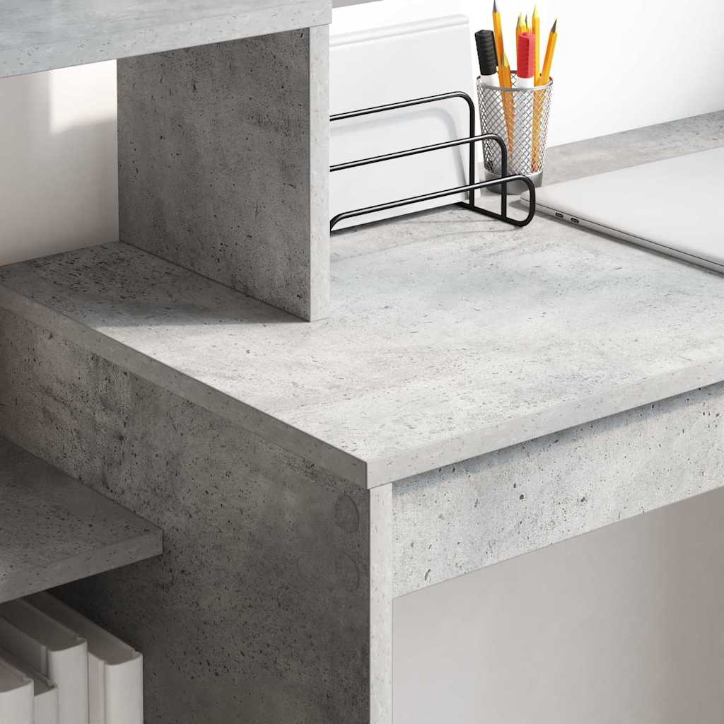 Schreibtisch Beton Grau 100 x 40 x 90 cm Holzwerkstoff