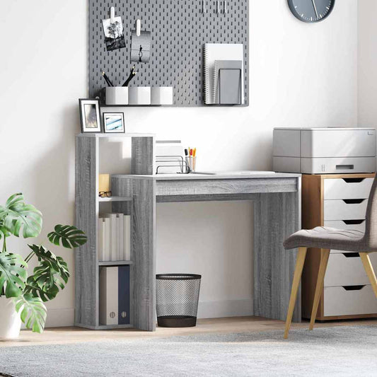 Bureau Gris Sonoma 100 x 40 x 90 cm Bois d'ingénierie