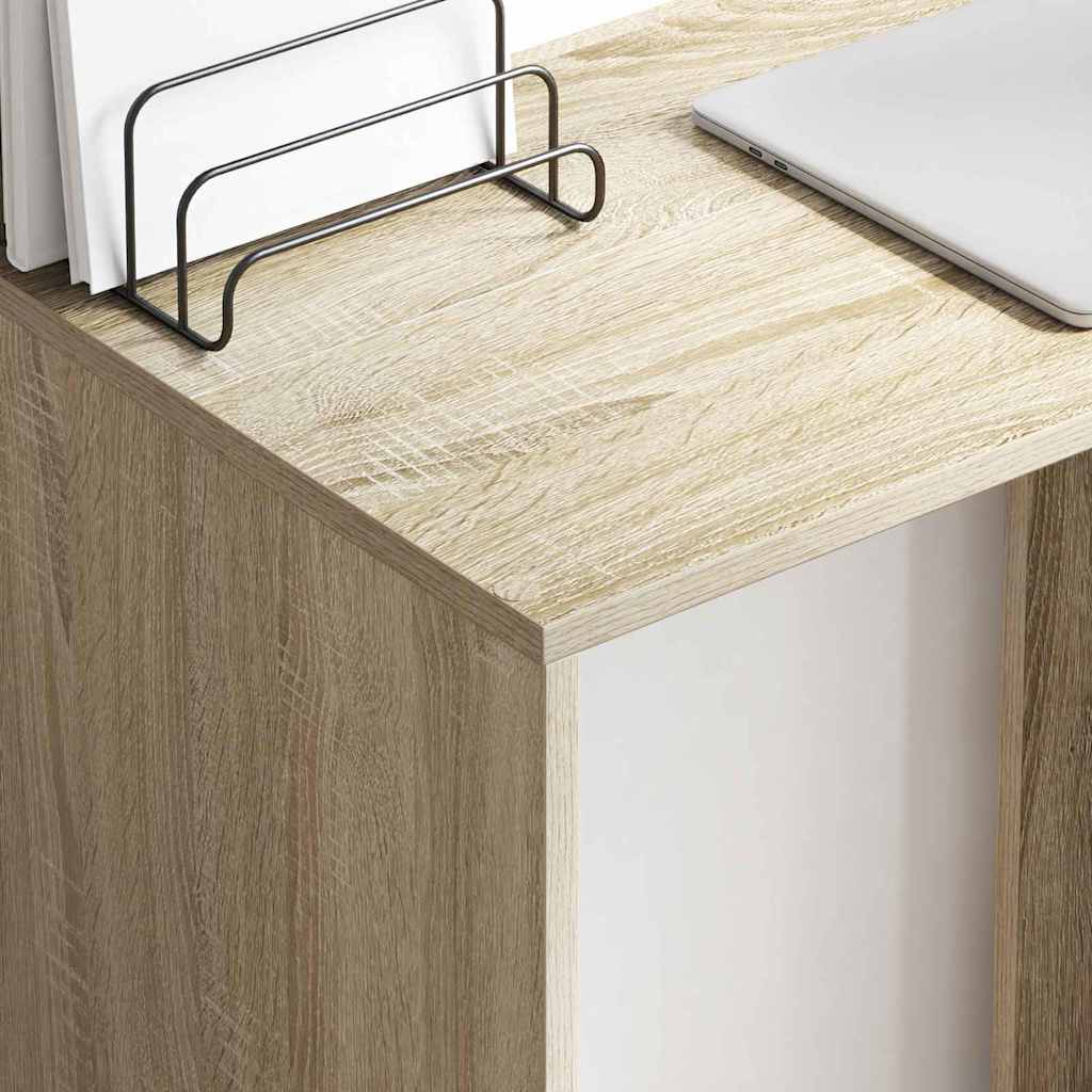 Schreibtisch Sonoma-Eiche 78,5 x 37 x 154,5 cm Holzwerkstoff