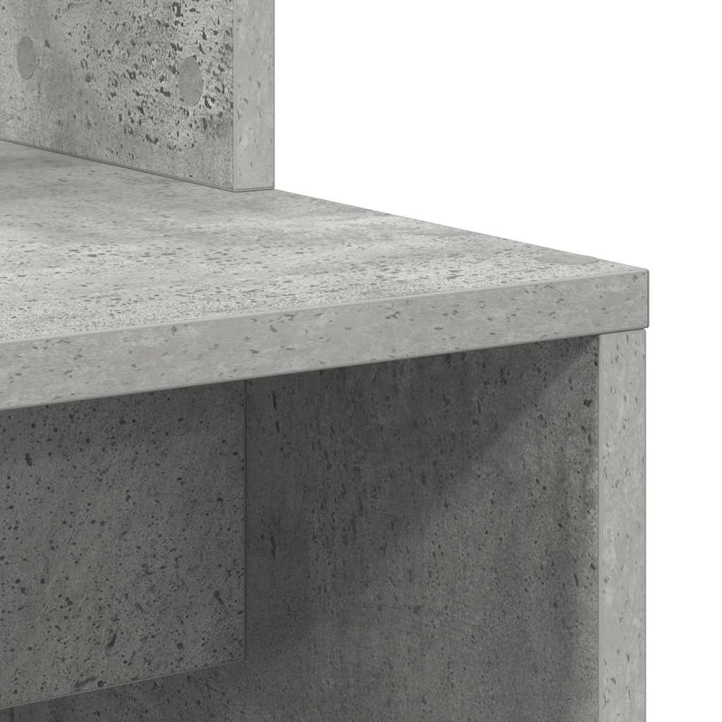Schreibtisch Beton Grau 78,5 x 37 x 154,5 cm Holzwerkstoff