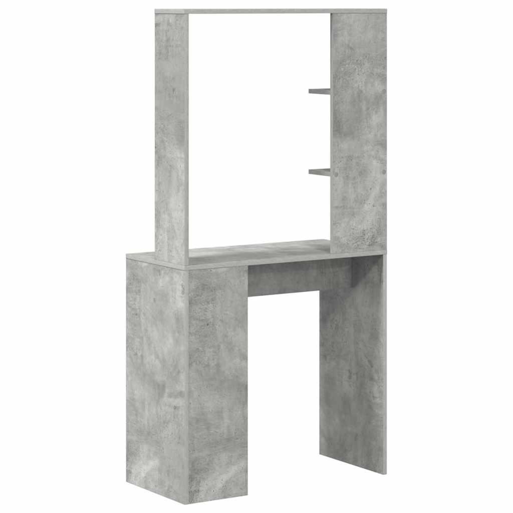 Schreibtisch Beton Grau 78,5 x 37 x 154,5 cm Holzwerkstoff