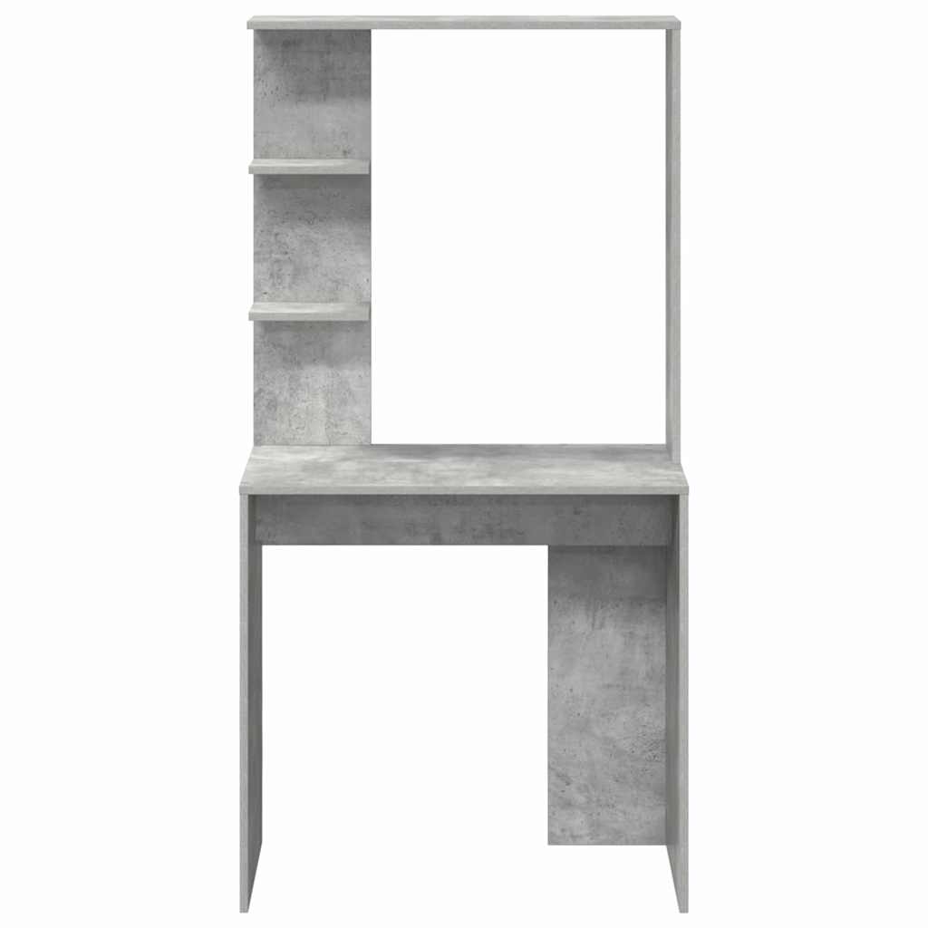 Schreibtisch Beton Grau 78,5 x 37 x 154,5 cm Holzwerkstoff
