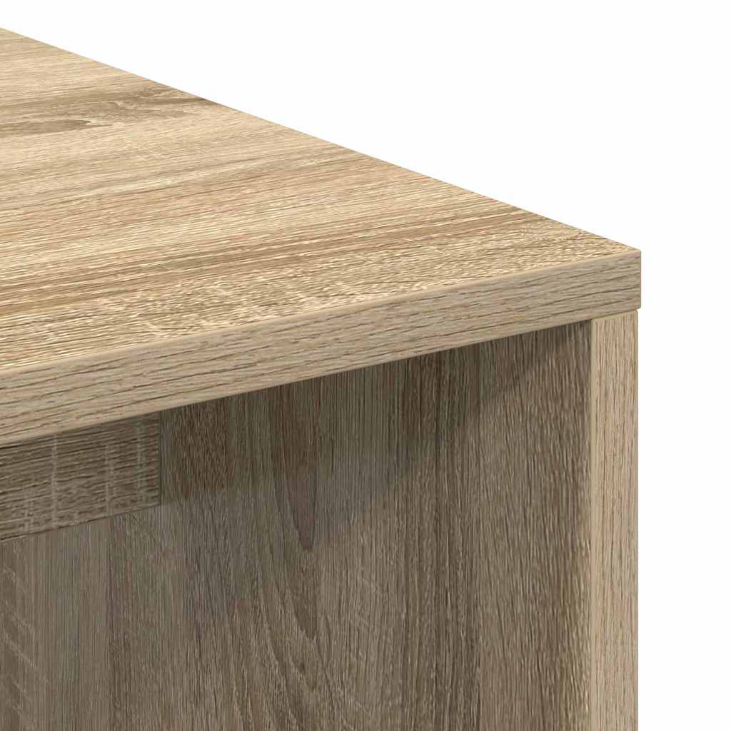 Desk Sonoma oak 102 x 50 x 124 cm wood-based material