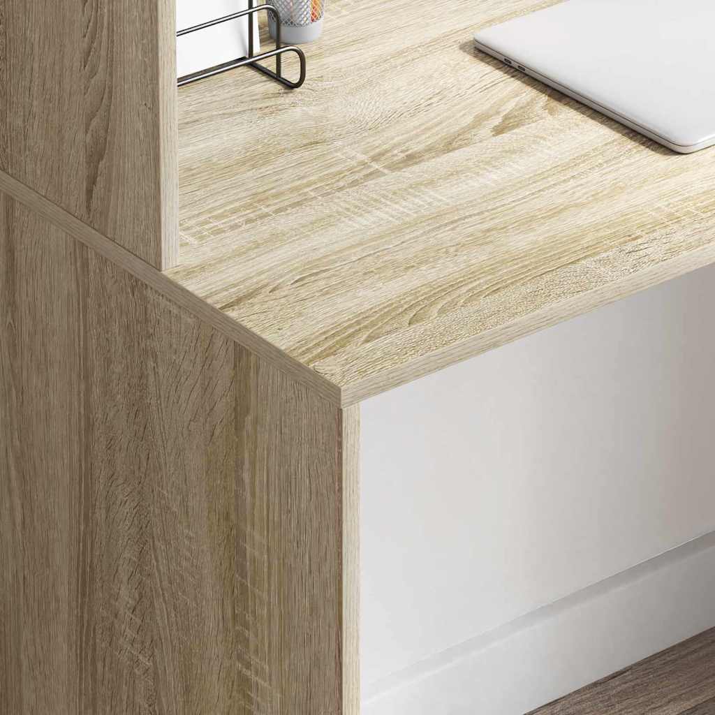 Desk Sonoma oak 102 x 50 x 124 cm wood-based material
