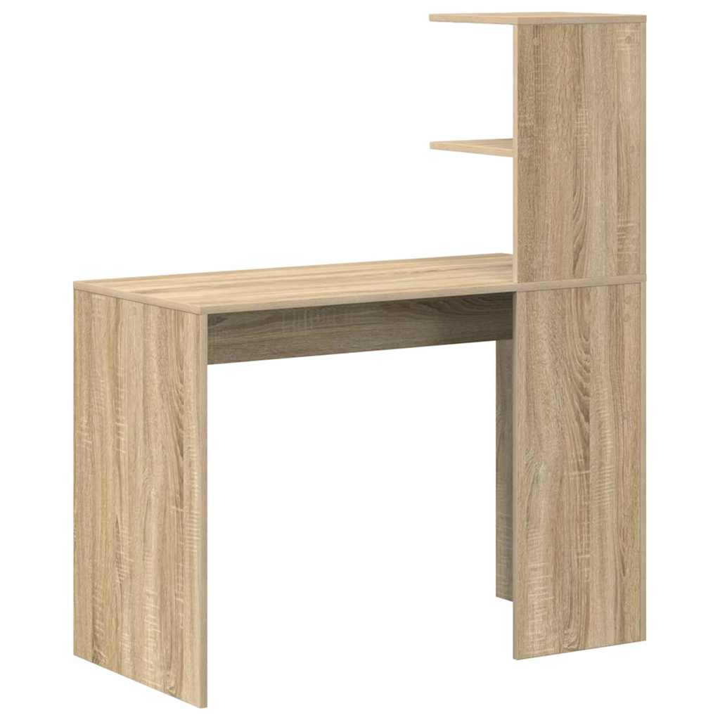 Desk Sonoma oak 102 x 50 x 124 cm wood-based material